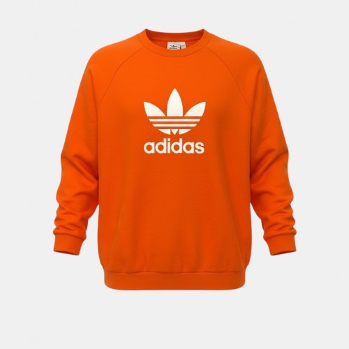 Adidas Originals Trefoil Πορτοκαλί Φούτερ | Pre Owned